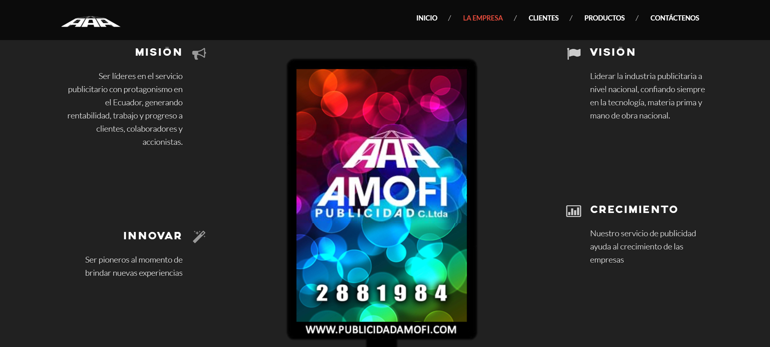 Publicidad Amofi Cia. Ltda.